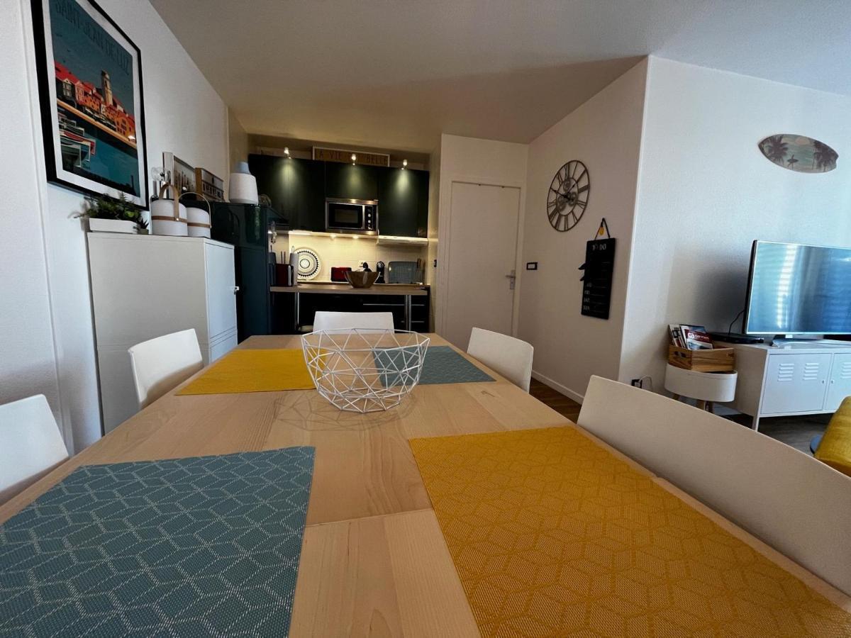 Bel Appartement T3 Avec Jardin, Piscine Et Parking, Proche Plage A Hendaye - Fr-1-239-739 Dış mekan fotoğraf